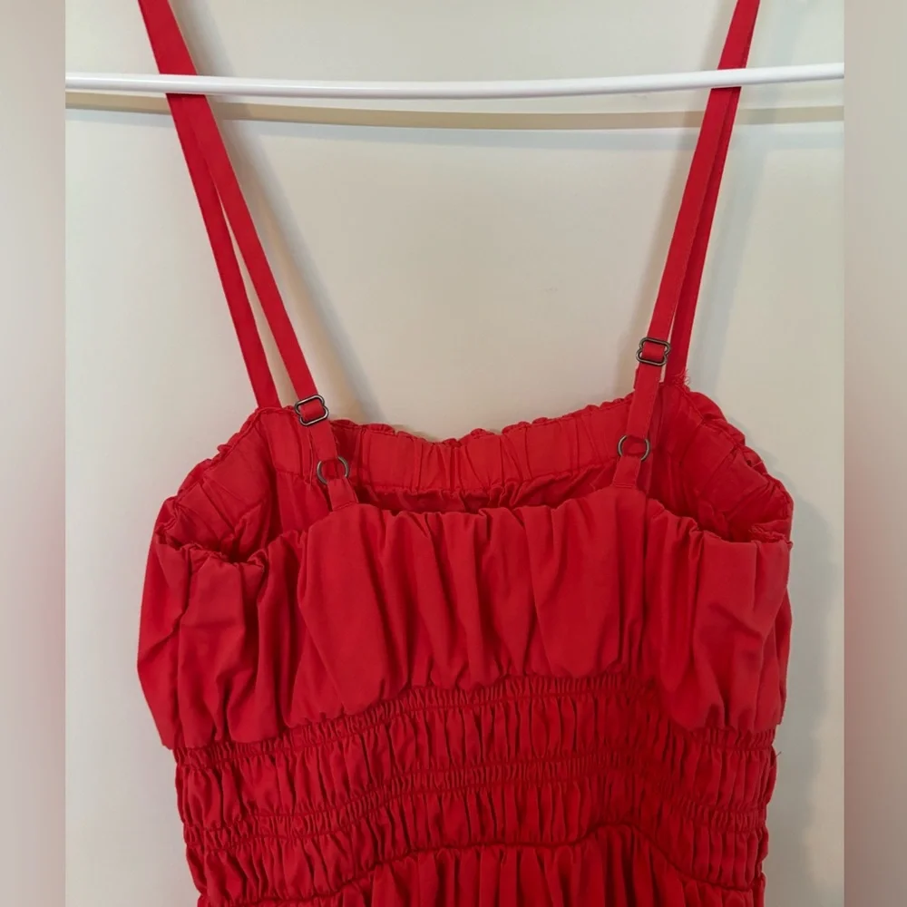 Abercrombie & Fitch, Coral Maxi Dress, Size Small